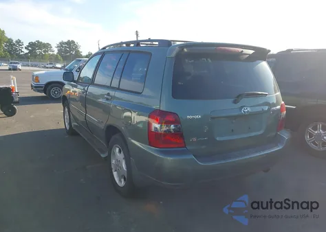 2006 Toyota Highlander Limited V6 z USA, uszkodzony, nr VIN JTEEP21A460164862